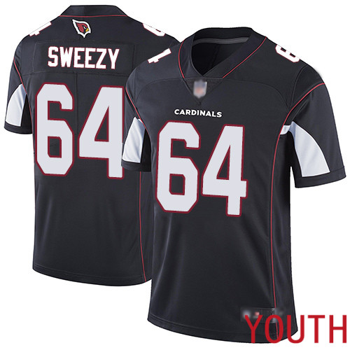 Arizona Cardinals Limited Black Youth J.R. Sweezy Alternate Jersey NFL Football #64 Vapor Untouchable